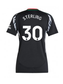 Arsenal Raheem Sterling #30 Replika Borta Kläder Dam 2024-25 Kortärmad